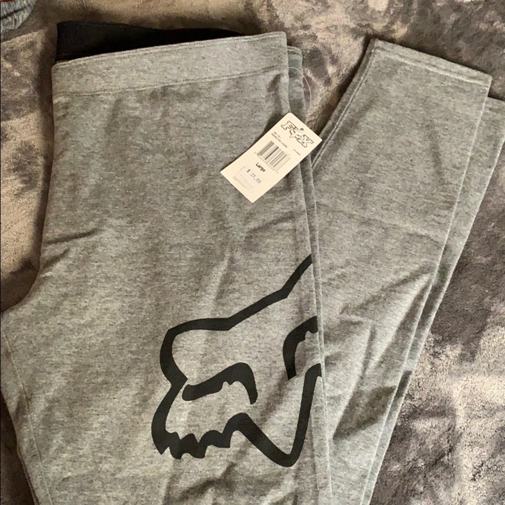 fox leggings -never worn